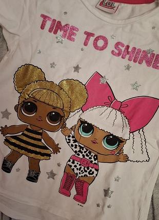 Футболка lol matalan на дівчину 9 років