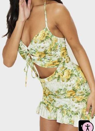 Летний сарафан с завязками