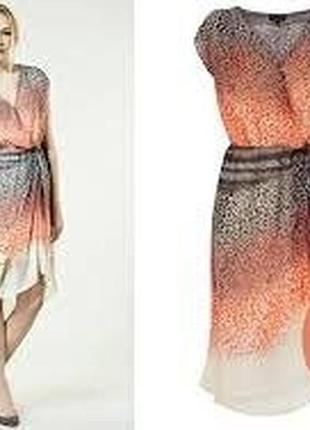 Платье шелк warehouse сток