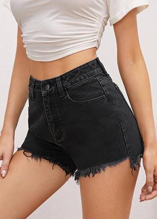 Джинсові шорти рвані stradivarius