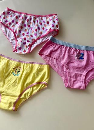 Дитячі трусики для дівчинки набір 11-12 років стіч барбі