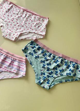 Дитячі трусики для дівчинки набір 11-12 років стіч барбі
