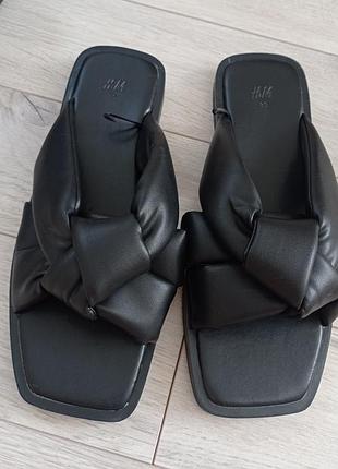 Стильные шлепки h&amp;m