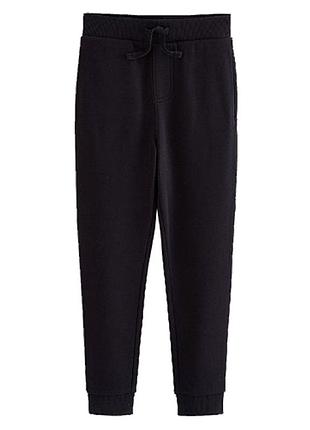 Спорт штаны на флисе черные