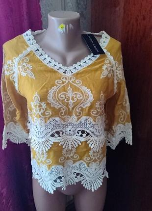 Новый кружевной топ.