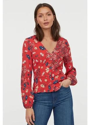 Легкая блуза из вискозы h&amp;m