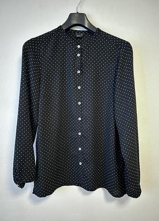 Блузка сорочка в горошок