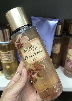 Bare vanilla golden спрей міст оригінал victorias secret оригинал сша