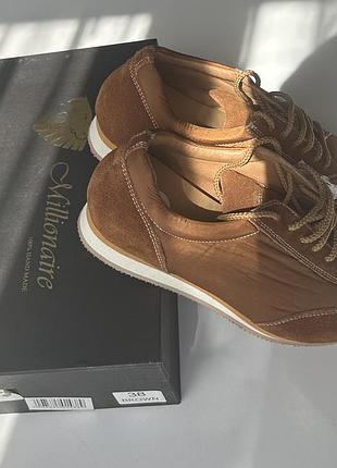 Кросівки черевики millionaire, замша