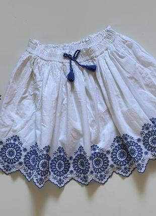 Котонова юбка на дівчину 11 років