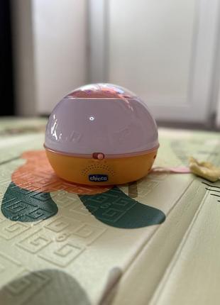 Нічник-проектор музичний chicco