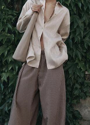 Нова сорочка  zw collection  zara льон шовк