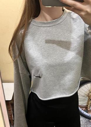 Жіноча сіра кофта nike 3