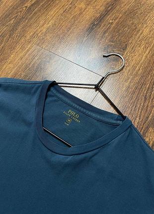 Синій лонгслів polo ralph lauren 5