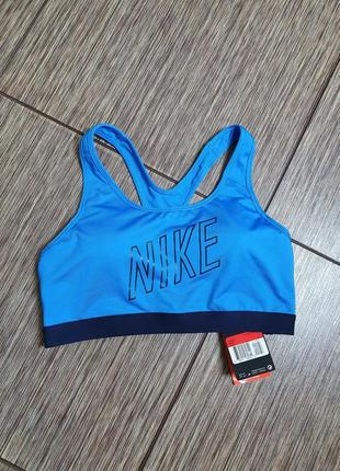 Спортивный топ, бра nike с технологией dri-fit, оригинал5 фото