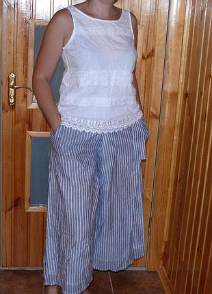 Брюки/кюлоты легкие шикарные pink lemons