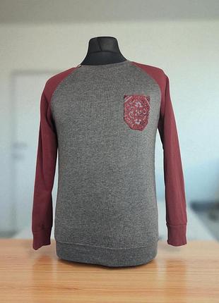 Мужской свитшот "фолк мода" в этно стиле, размер m