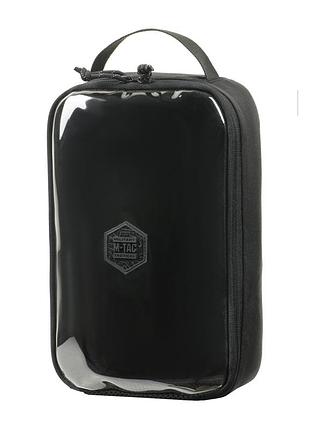M-tac органайзер утилітарний прозорий elite large gen.ii black