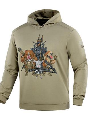 M-tac кофта hoodie rex team tan (xs)