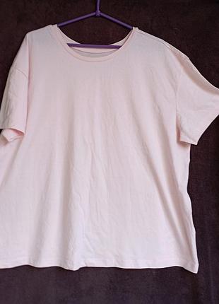 Футболка женская розовая батл, xl, eur 46-48