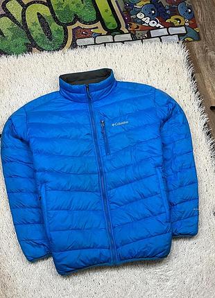 Оригинальный мужской пуховик куртка колумбия columbia omni-heat