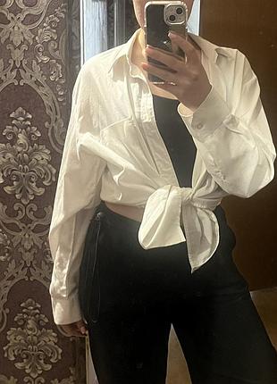 Базова біла легенька сорочка