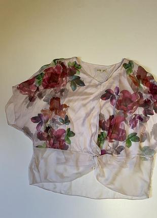 Шикарная блузка шелк