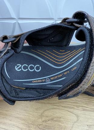 Оригінальні чоловічі шкіряні сандалі ecco 5