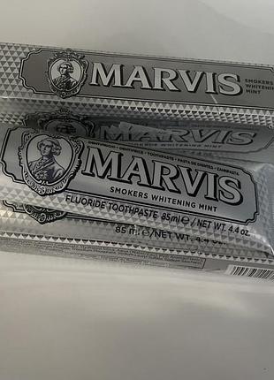 Відбілююча зубна паста для курців marvis 85 ml