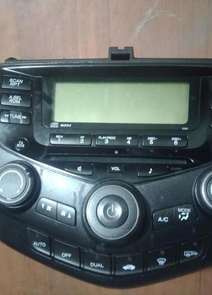 Магнитола хонда аккорд 7