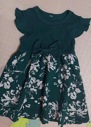 Платье 9-12мес