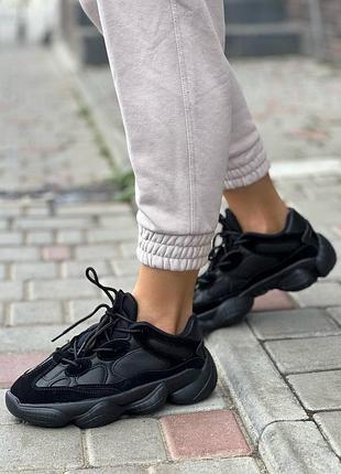 Женские качественные и стильные кроссовки stilli черные