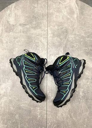 Трекінгові жінчочі кросівки salomon gore-tex