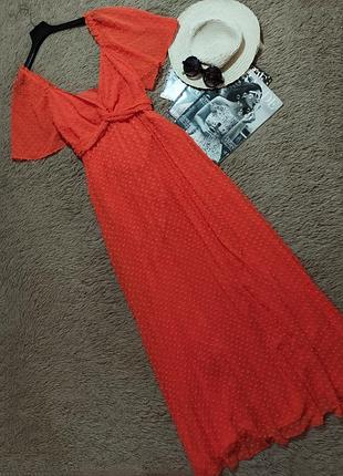 Красивое длинное платье с юбкой плиссе/платье/ сарафан