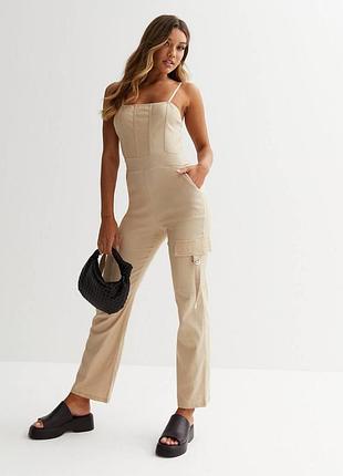 Стрейчевый комбинезон-карго
