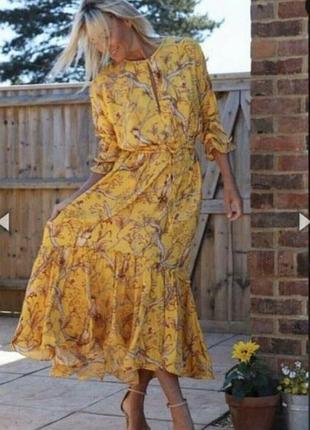 Натуральное платье коллаборации johanna ortiz x h&m