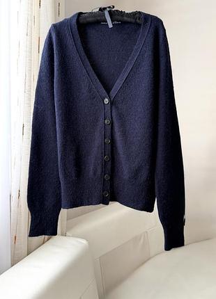 Marc cain вовняний кардиган укороченный кардиган из шерсти