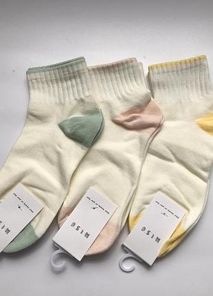Комплект 3 пары носков женские носки 163