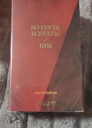 Парфумована вода oriflame so fever ecstatic her.