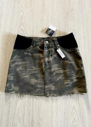 Topshop нова стильна джинсова спідниця з кишенями