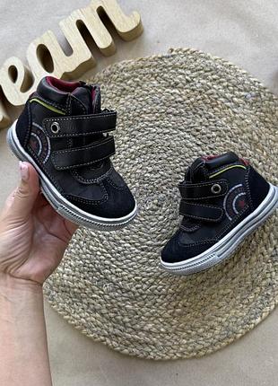 Деми сапоги черные звезды 22-27