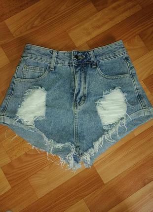 Шорты s джинс