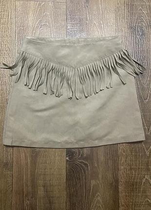 Спідниця ковбойська нубук