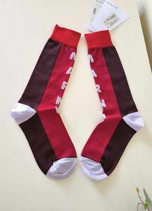 Носки из мерсеризованного хлопка с добавлением нейлона marni размер 36-39