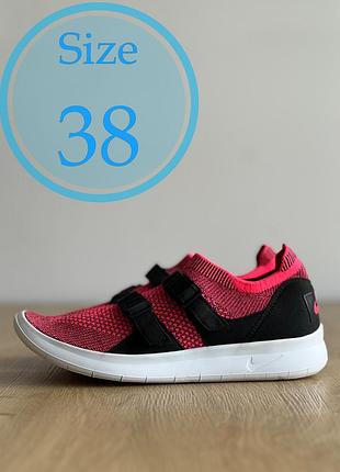 Жіночі кросівки nike air sockracer flyknit | pink, (р. 38)