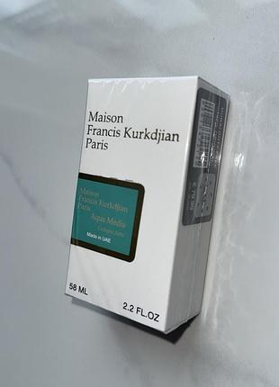 Парфуми maison francis kurkdjian aqua media нішеві духи шлейфові