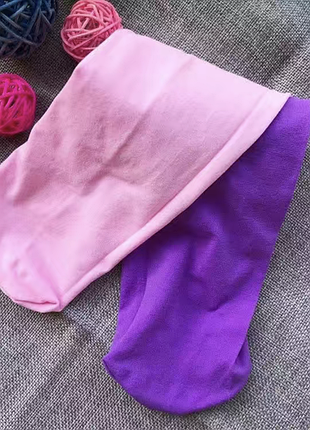 Дитячі яскраві колготи 🩷💜one size