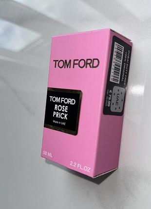 Парфуми шлейфові духи tom ford rose prick нішеві
