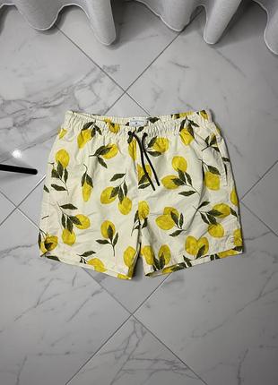 Primark swimming motif citrus men’s shorts