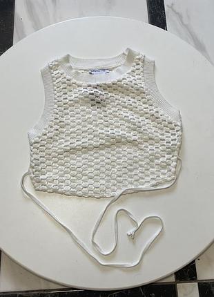 Топ вязаний